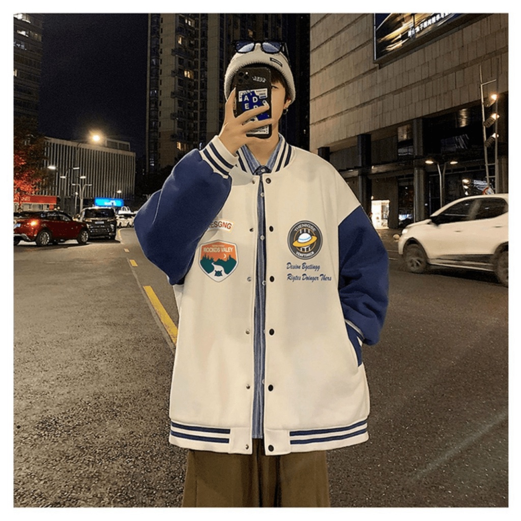 (FREE SHIP) ÁO KHOÁC BOMBER NAM NỮ PHỐI HỌA TIẾT TÀU PHI HÀNH PHONG CÁCH CÁ TÍNH SÀNH ĐIỆU TK 2022