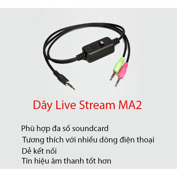 Dây livestream xox ma2 - dây livestream 3 màu