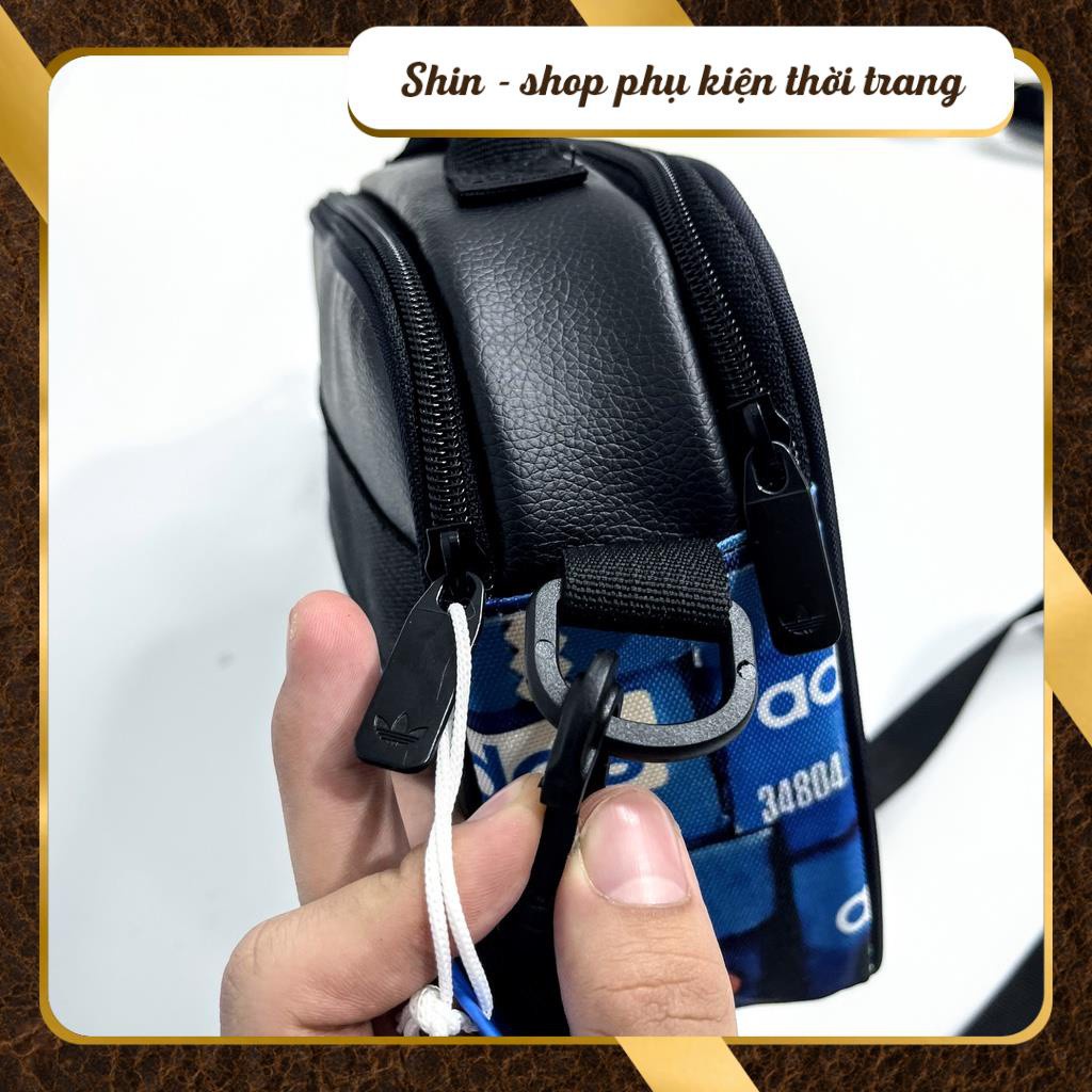 Túi đeo chéo unisex chất da mềm dữ fom cực tốt - Túi đeo vai thể thao chống nước cực tốt - Shin Shop | BigBuy360 - bigbuy360.vn