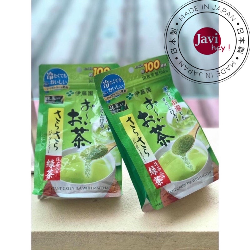 bột trà xanh matcha nguyên chất, matcha milk 40g & 80g Nhật Bản