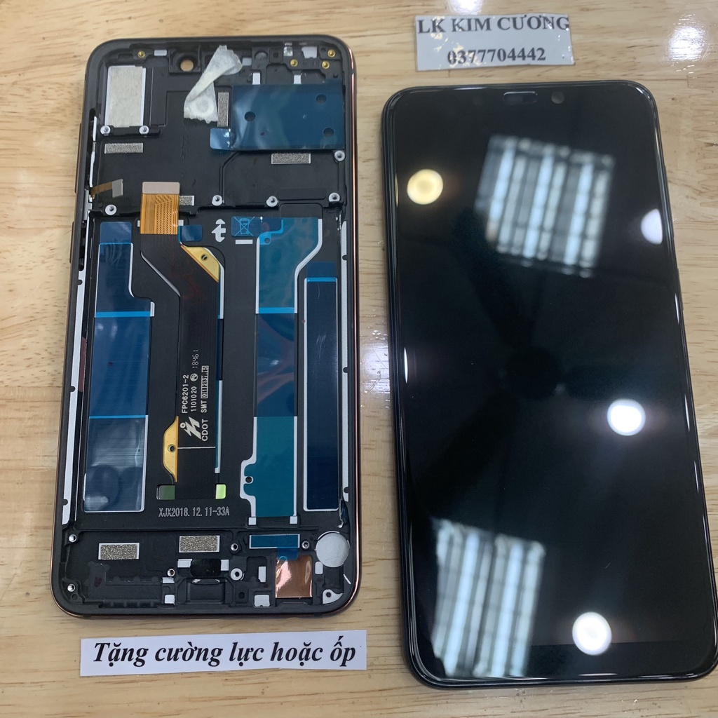 Màn hình tương thích Vsmart Active 1 plus liền khung