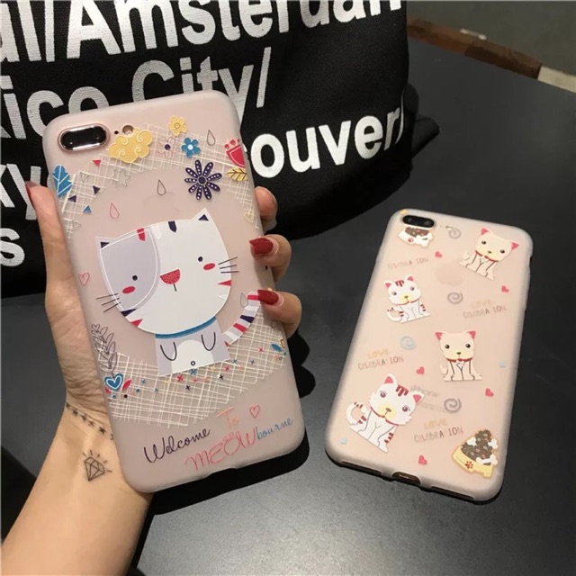 Ốp Mèo Welcome Cho Iphone