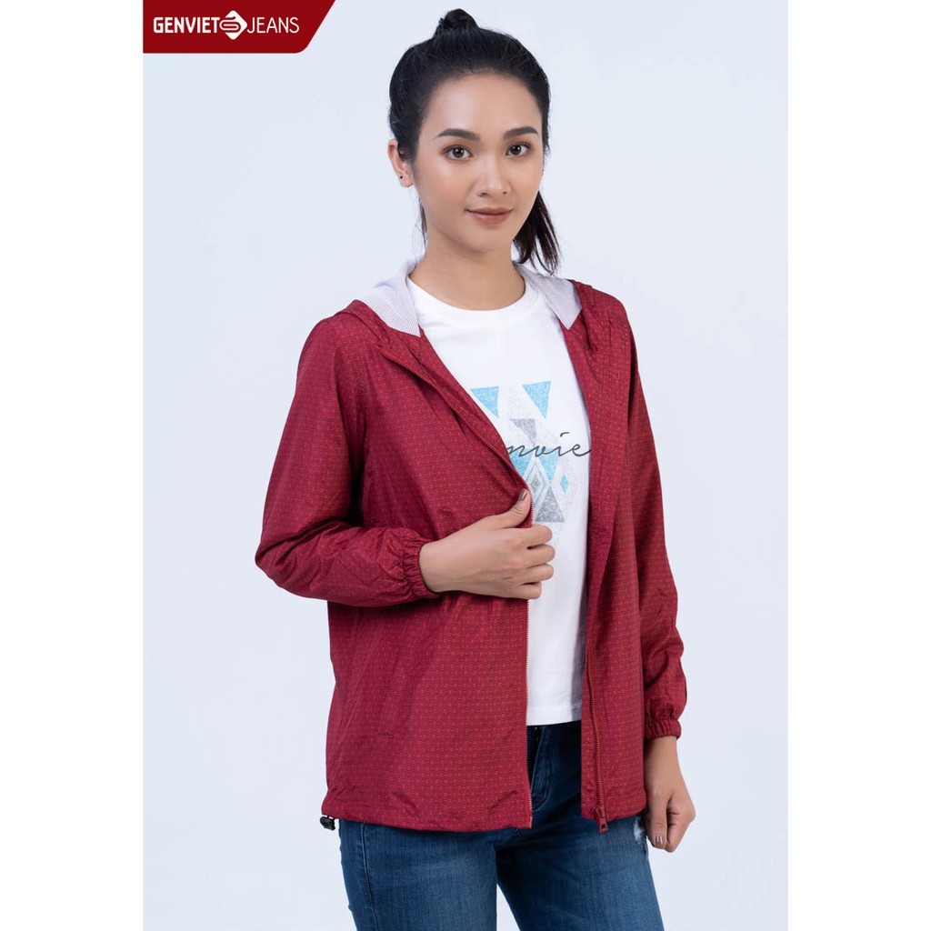 Áo khoác nữ 2 lớp TH123G692 GENVIET