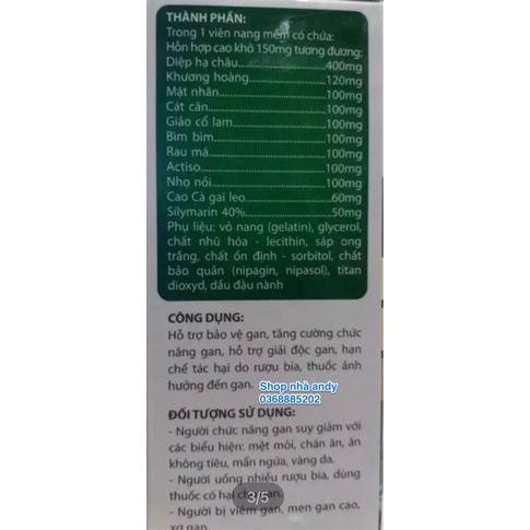 ✅ (CHÍNH HÃNG) Cà Gai Leo - Giải Độc Gan, Giải Rượu