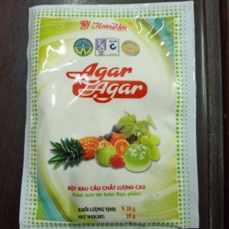 Thạch giòn Agar Hoàng Yến