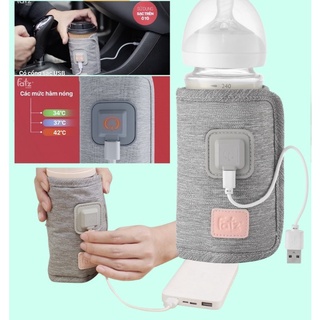 Túi ủ sữa hâm nóng / Dụng cụ hâm sữa du lịch cầm tay FatzBaby FB3101TN - Fatz  Ready 1 - giữ nhiệt làm nóng bình sữa -