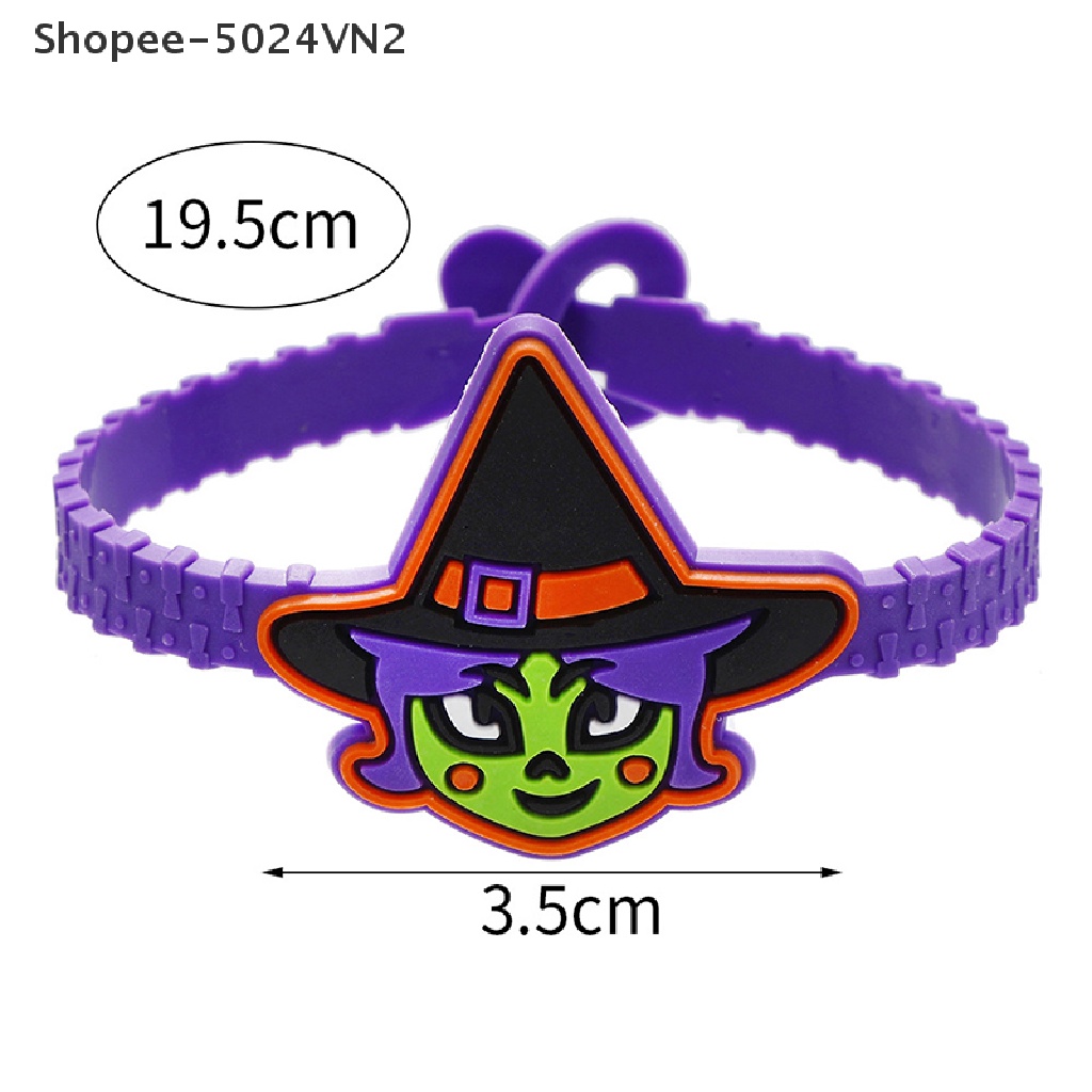 [Mới &amp; Halloween &amp; halloween] Vòng Tay Cao Su Silicon Hình Ác Mộng Trước Giáng Sinh