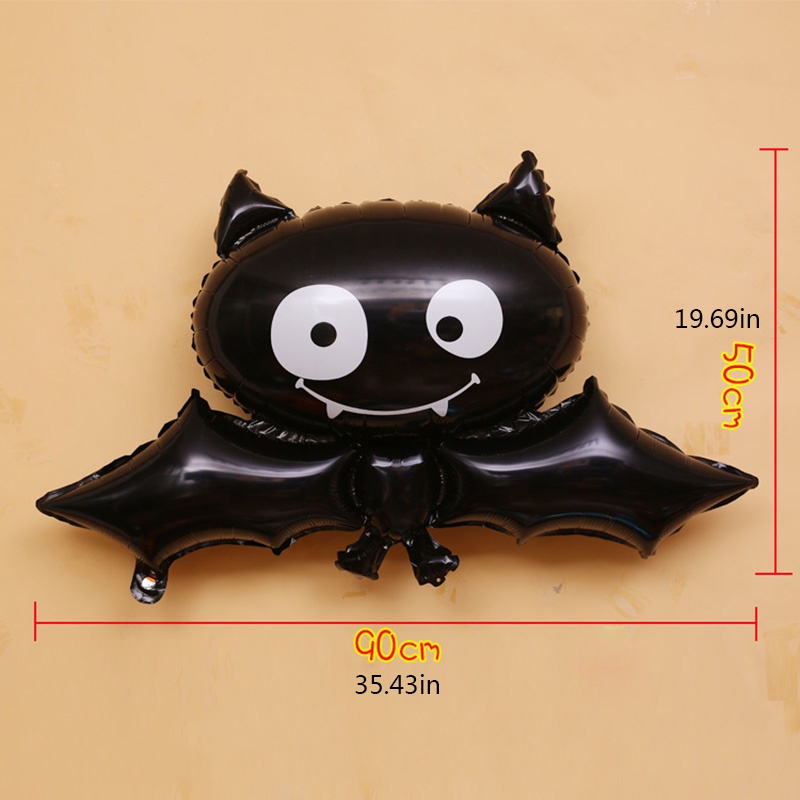 Bong bóng lá nhôm hình hoạt hình xinh xắn trang trí lễ Halloween