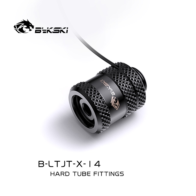 Fitting tản nhiệt nước custom fit ARGB Bykski B-LTJT-X 14mm