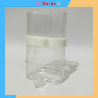 Cóng uống nước cho chim khướu, chim họa mi BICOTE chất liệu nhựa mica giá rẻ