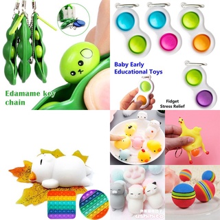 【Giao hàng nhanh】Đồ chơi ấn bong bóng màu cầu vồng vui nhộn /Hình tròn Màu sắc cầu vồng Thần tài Pop It để giảm căng thẳng Pop It Đồ chơi Tik Tok giá rẻ Thần tài Pop It Round Foxmind Giảm căng thẳng cho trẻ em / Rainbow Unicorn / Đẩy bong bóng / Đẩy Pop