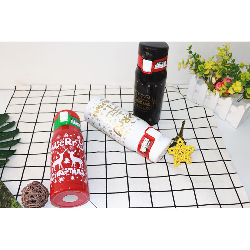 Bình giữ nhiệt cao cấp Giáng Sinh Merry Christmas Noel 500ml
