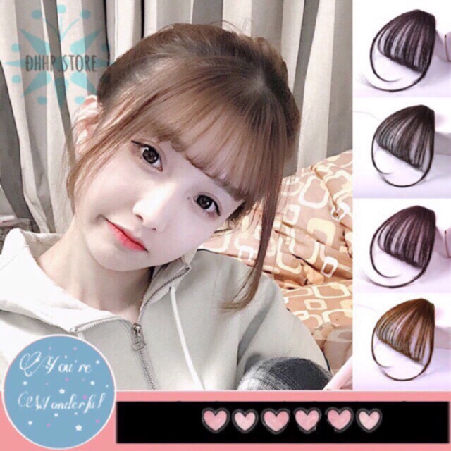 Tóc mái thưa