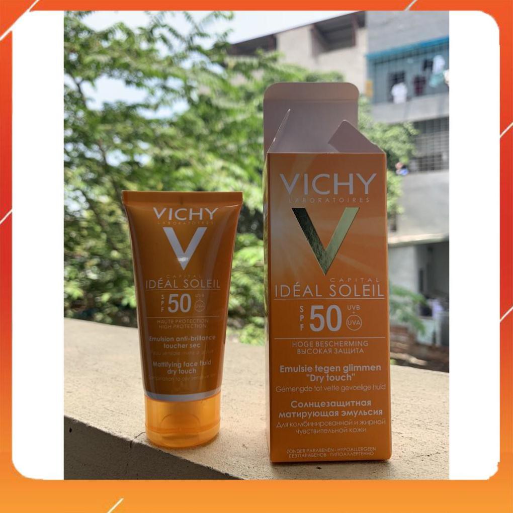 Hàng Chính Hãng - Kem chống nắng dưỡng da cho da dầu, không nhờn rít SPF 50+