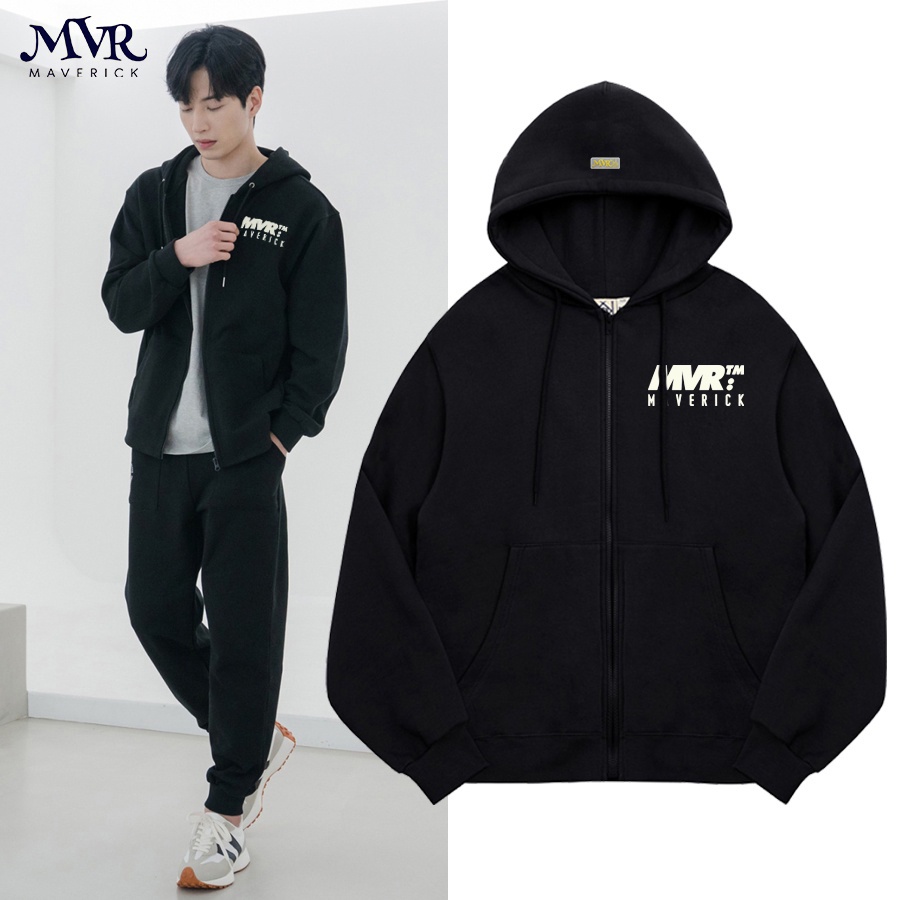 Áo khoác hoodie SAINT PARIS dây khóa kéo form rộng Cotton 100% Da Cá Cao Cấp Chân Cua MVR KK010815