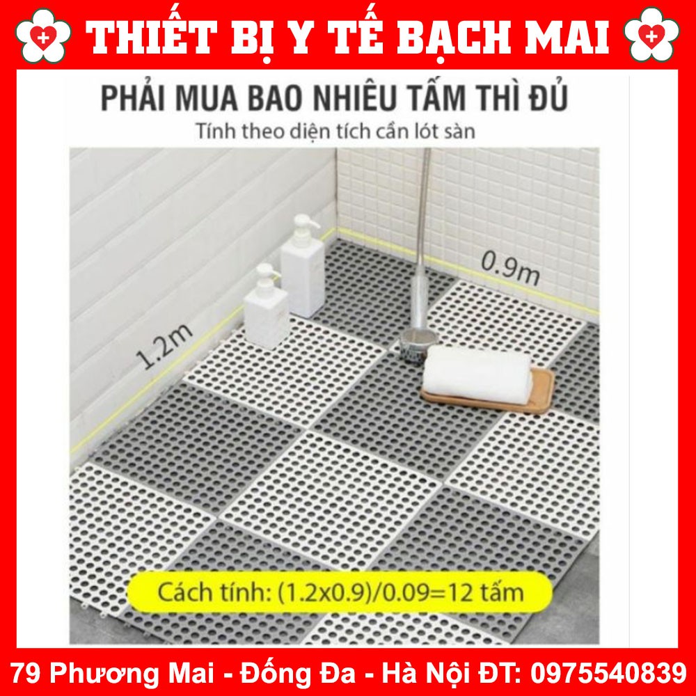 [GIÁ SỈ] Thảm Nhựa Ghép Lỗ Kháng Khuẩn Chống Trơn, Trượt, KT30*30cm Sạch Sẽ, Thoáng Mát, Êm Chân, An Toàn