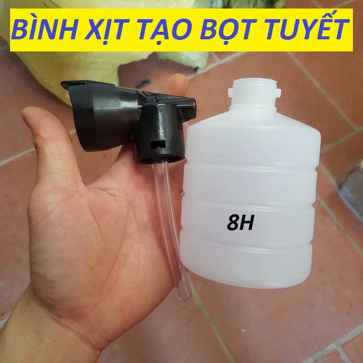 Bình xà bông tạo bọt tuyết cho máy rửa xe