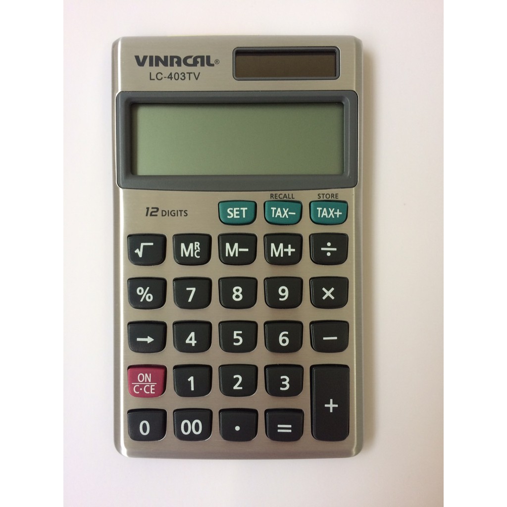 Máy tính bỏ túi Vinacal LC-403TV (Hàng chính hãng)