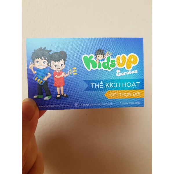 Bộ Flash card tặng Kids Up soroban cho bé