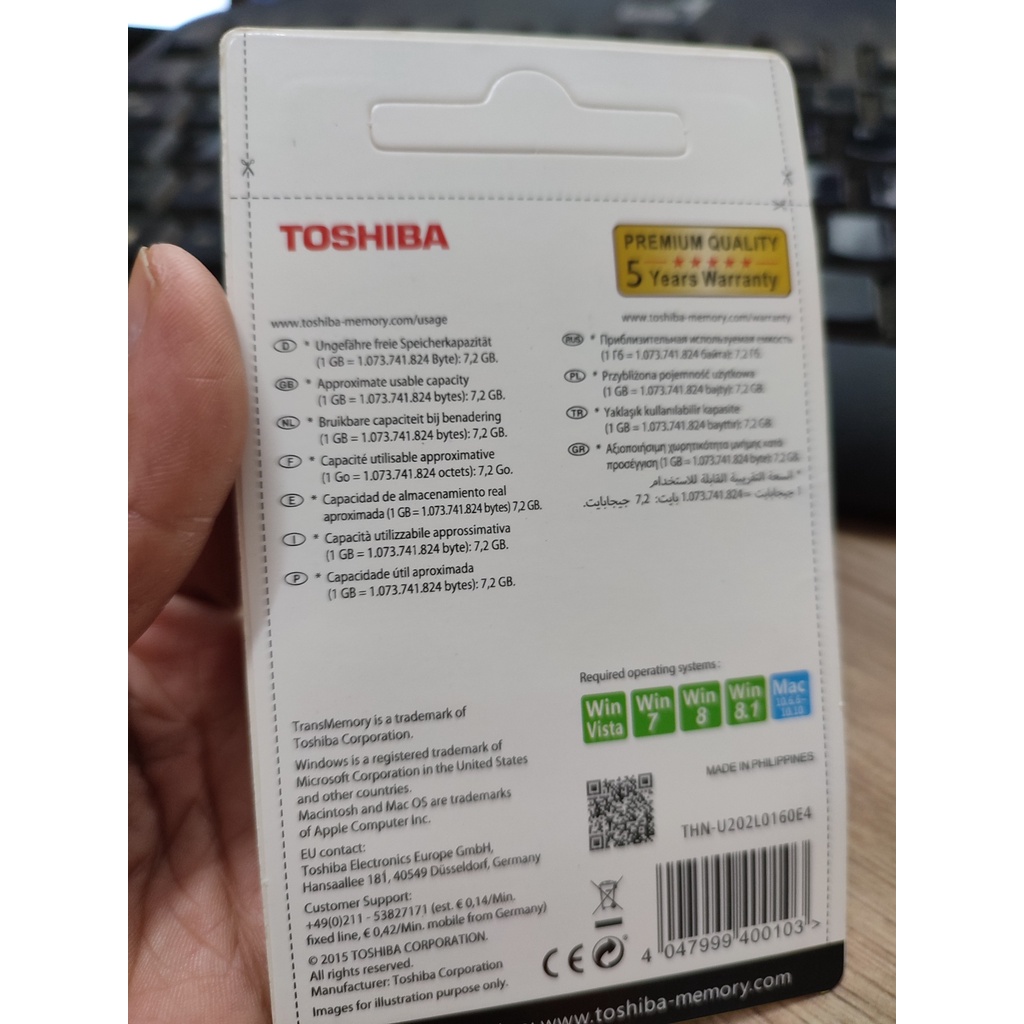 USB Toshiba 16GB-Tốc độ truyền dữ liệu cao, nhanh, ổn định