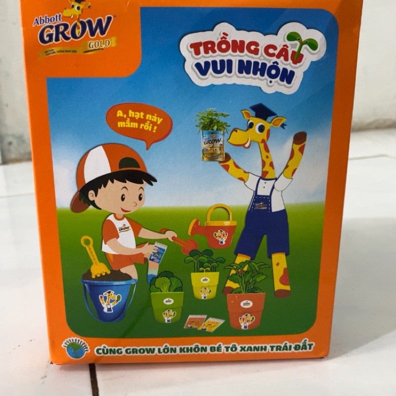 bộ đồ chơi trồng cây