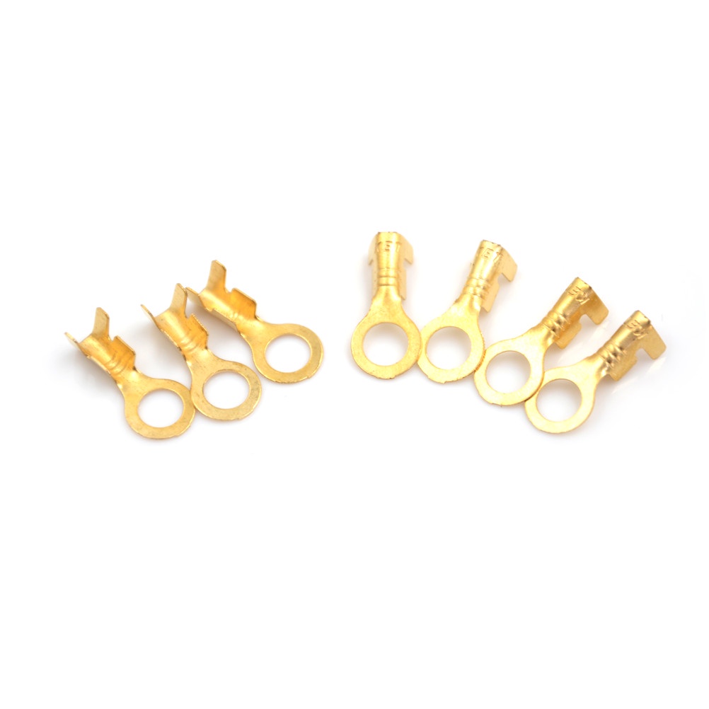 Bộ 100 vòng đồng mạ vàng 5.2mm cao cấp