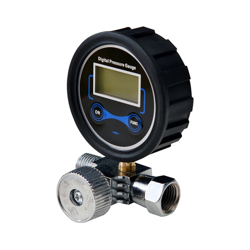 Van Điều Chỉnh Lưu Lượng Khí Kèm Đồng Hồ Đo 1 4 in NPT 200PSI Cho Máy Nén Khí