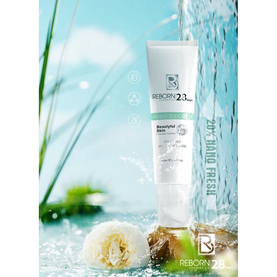 Sữa Rửa Mặt Trà Xanh Reborn Chính Hãng 100ml 💕FREESHIP