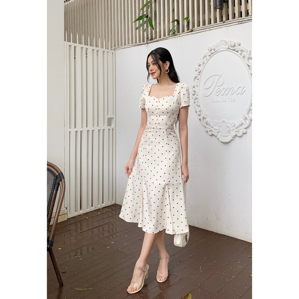 Đầm đuôi cá bigsize form dài Laluas