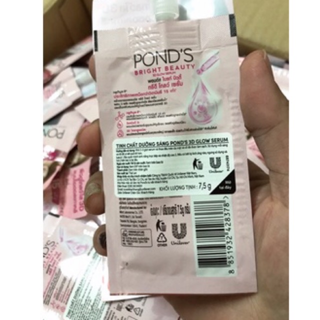 Serum Pond's dưỡng sáng mờ thâm 3D Glow