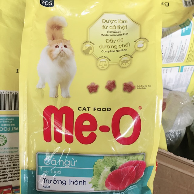 Thức ăn viên hạt Me-O vị cá ngừ 350g Meo mèo