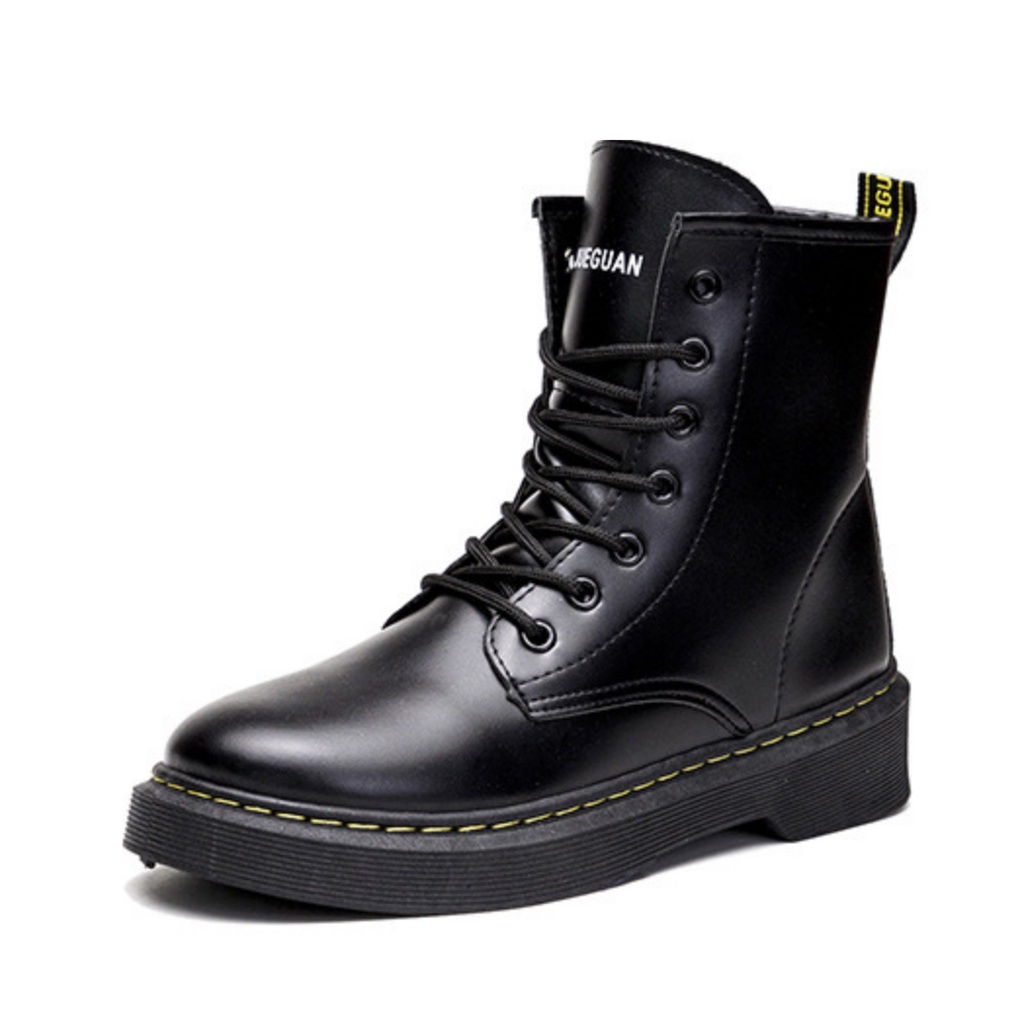 Giày nữ boot GOLDSNEAKER BB61-71 đen kem