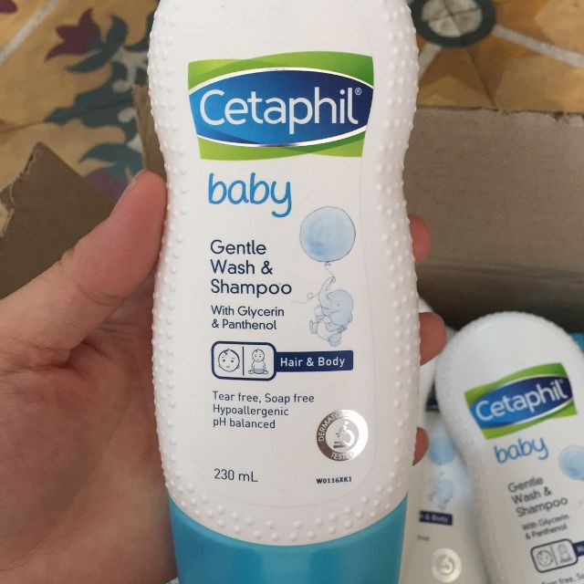 Sữa tắm Cetaphil dưỡng ẩm cho bé 230ml - Made in Germany