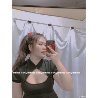 🌈 Đầm cổ Tàu [ TNT Shop Bigsize 60kg - 90kg ] Ảnh thật 100%