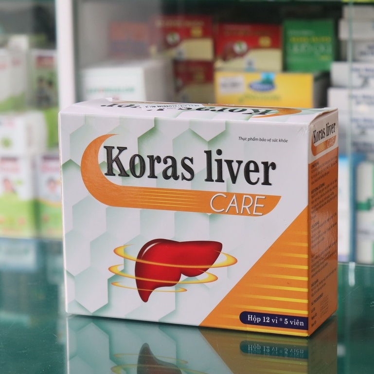 Koras Liver Care - Hỗ trợ tăng cường chức năng của gan, bảo vệ gan (12 vỉ x5 viên)