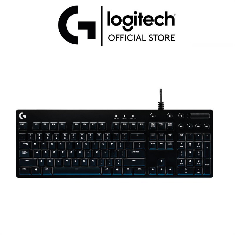 Bàn phím cơ có dây gaming Logitech G610 Orion - Đèn Led, nhấn 26 phím đồng thời