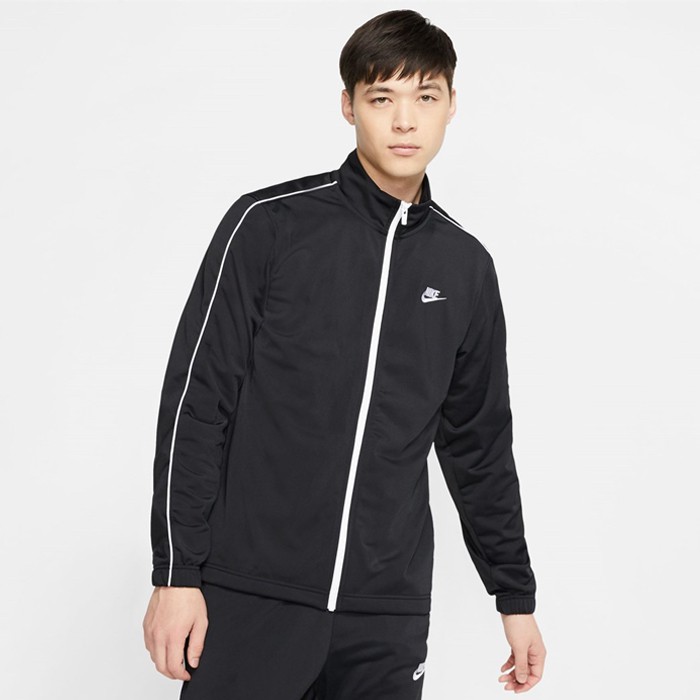 ÁO KHOÁC NỈ THUN NIKE NSW PK JACKET - ĐEN
