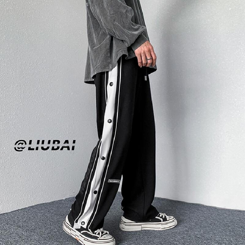 Quần dài ống rộng thời trang hip hop thịnh hành cỡ M-3XL cho nam