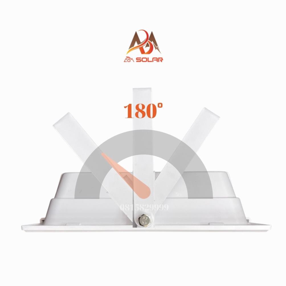 Đèn Năng Lượng Mặt Trời Nhôm Đúc Nguyên Khối , Có Báo % Pin Công suất  200w 120w , ip 68 chống nước