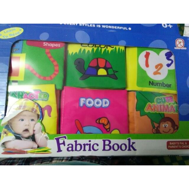Sách vải 6 chủ đề cho bé