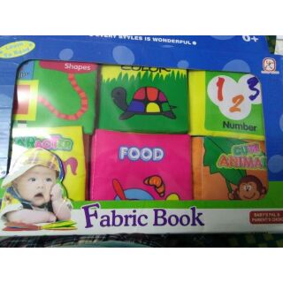Sách vải 6 chủ đề cho bé
