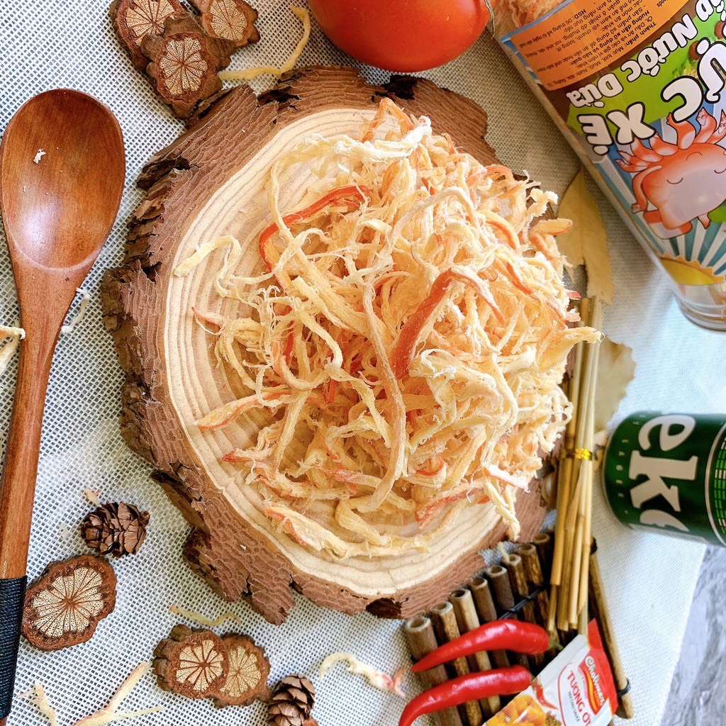 Mực xe hấp nước dừa hũ 200g , Ăn vặt MiXu Food- đồ khô (LOẠI 1 THƯỢNG HẠNG)- Hoàn đổi 100% nếu ko đúng mô tả | BigBuy360 - bigbuy360.vn