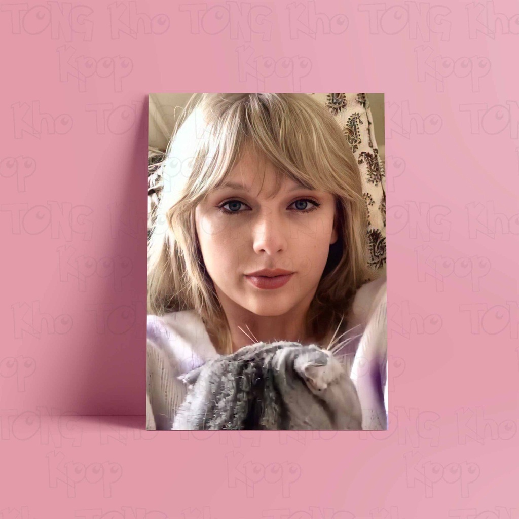 Tấm Postcard cao cấp giấy 260gsm in hình TAYLOR SWIFT ca sĩ US-UK ảnh đẹp nhiều mẫu