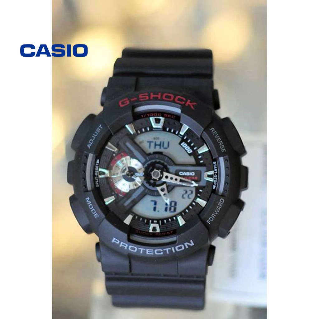 Đồng hồ nam CASIO G-Shock GA-110-1AHDR chính hãng - Bảo hành 5 năm, Thay pin miễn phí