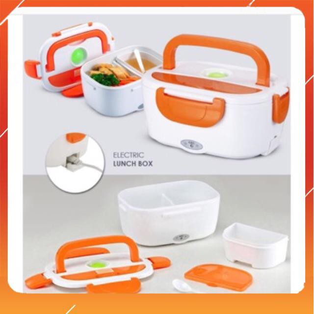 Hộp cơm ❤️FREESHIP❤️hâm nóng ruột inox cắm điện ( inox 304) | BigBuy360 - bigbuy360.vn