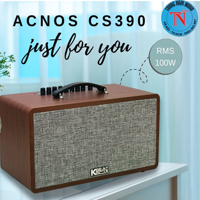 Loa Acnos cs390- Dàn Karaoke chuyên nghiệp