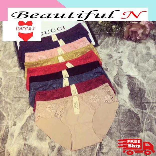 Quần lót nữ Phối Ren Mềm nhẹ nhàng sexy | BigBuy360 - bigbuy360.vn