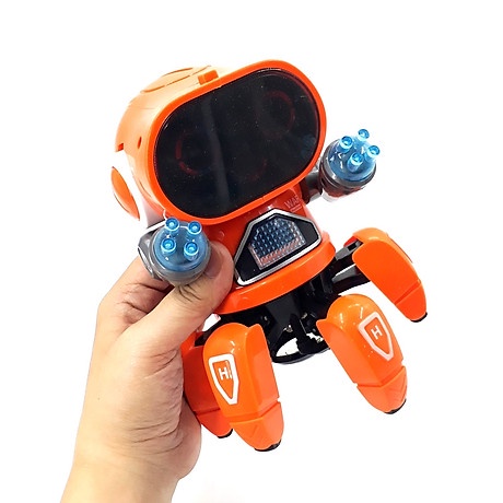 Đồ chơi Robot thông minh xoay 360 độ biết nhảy múa phát nhạc cho bé