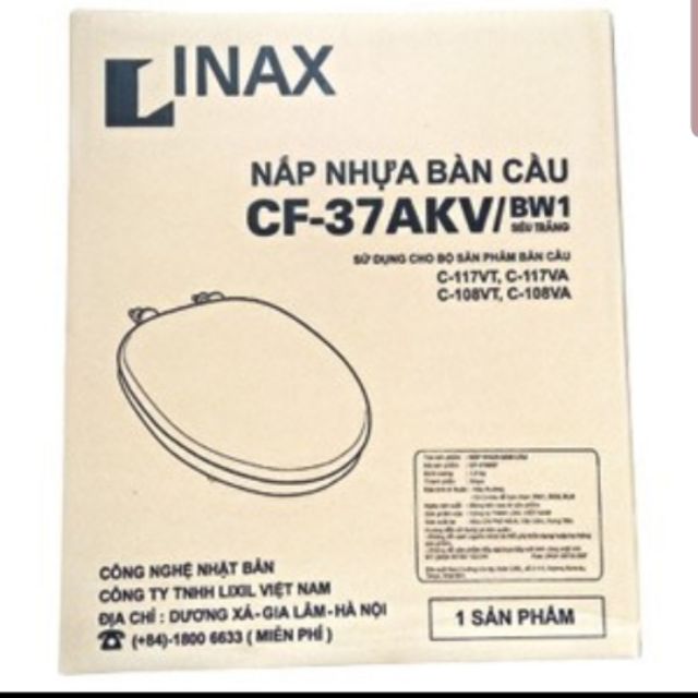 Nắp bồn cầu Inax
