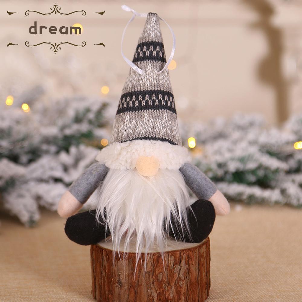 【DREAMLIFE】Christmas Doll Office Party Xmas Christmas Decorations Hanging Ornament